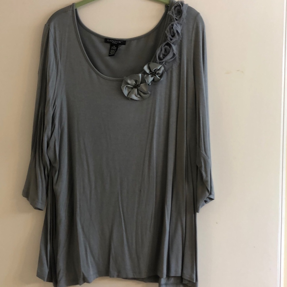 Logix ladies plus size top